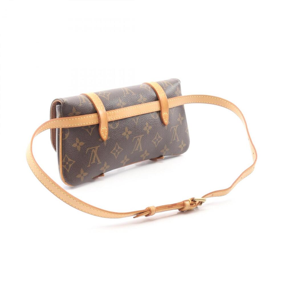 Louis Vuitton Bum Pochette Belt Crossbody Waist Marelle Body Bag Brown - Picture 2 of 8